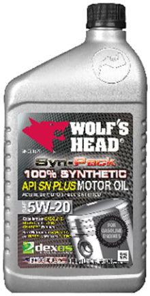 WOLFS HEAD SYN OIL  5W20