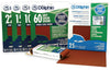 Blue Dolphin Sanding Belts, Aluminum Oxide, 36-Grit, 3 x 18-In., 2 Pack