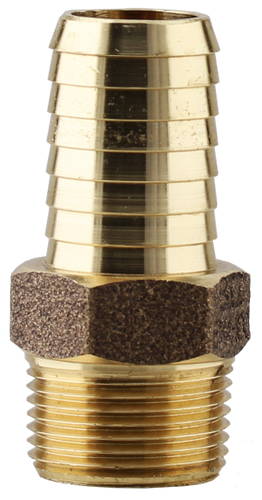 Boshart Bronze Insert Fittings MPT x Insert Adapter
