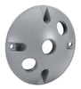 Southwire 3-Hole Round Weatherproof Cover 1/2 Gry
