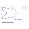 Range Kleen 7535 Bake Element Electrolux, Frigidaire, Gibson, Kelvinator, Westinghouse (1950/2600 W, 208/240 V)